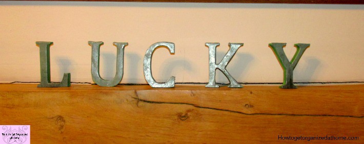 DIY Lucky Sign