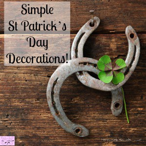 Simple And Easy St Patrick’s Day Sign