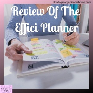 Straightforward And Honest Review Of The Effici Planner