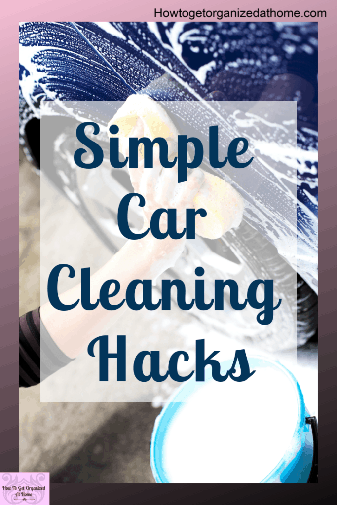 Use these car cleaning hacks to make your car look like new! Get rid of stickers without ruining your paintwork. Whatâ€™s great is you might have some of these products already at home! #carhacks #carcleaning #carcleaningtips