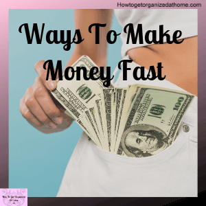 Are you looking to make some money fast? Here are some simple ideas to make more money!