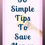 Saving money is tough, it's hard to save money when everything costs so much money! Simple tips and ideas that will help you save money and to stop wasting it too! #money #budget #saving