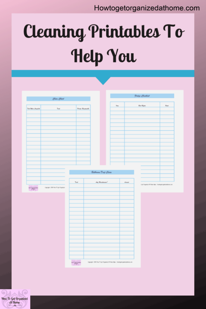 Looking for daily cleaning printables that will help you take back control of your home? These printables will help you tackle those areas of your home that are important but get shoved to the bottom of the to-do pile! Get your home sparkling clean and organized with these simple cleaning printables that I know you will love. #cleaning #printables #cleaningprintables