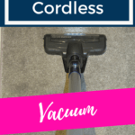 When it comes to handheld stick vacuums do you go with corded or cordless? Here's my review of the Swan Powerplush cordless vacuum and what I think about it. The good and the bad is included in this full review of the cordless vacuum. #vacuum #cordlessvacuum #cleaning