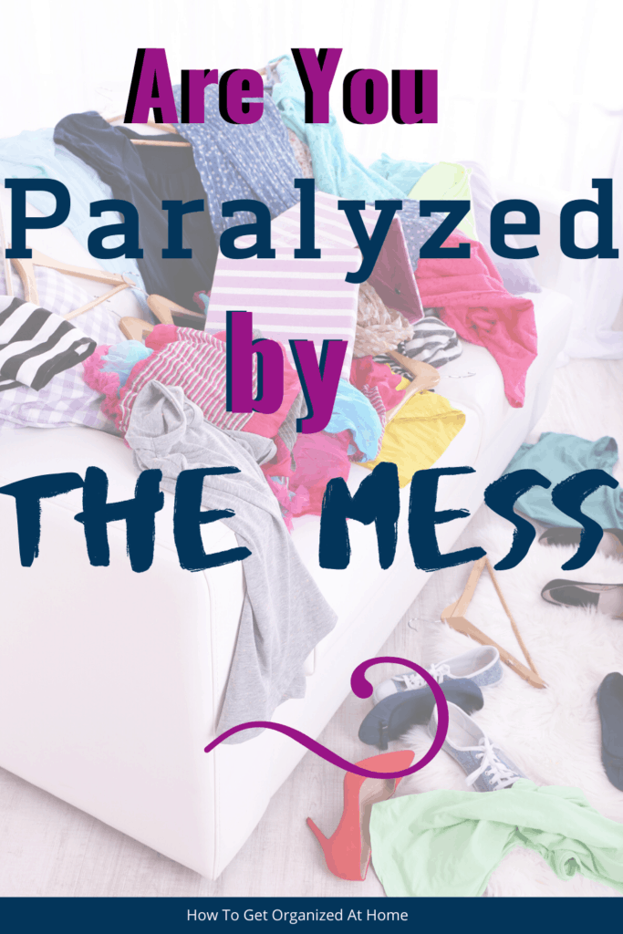 Don't get overwhelmed by your messy house, learn the tips and tricks I use to stay on top of the mess and get my home clean and tidy. #clean #messfree #cleaning