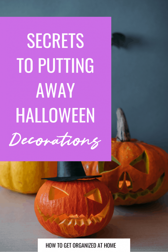 How to Store Decorations for Halloween - Organized 31