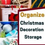 storing holiday decorations