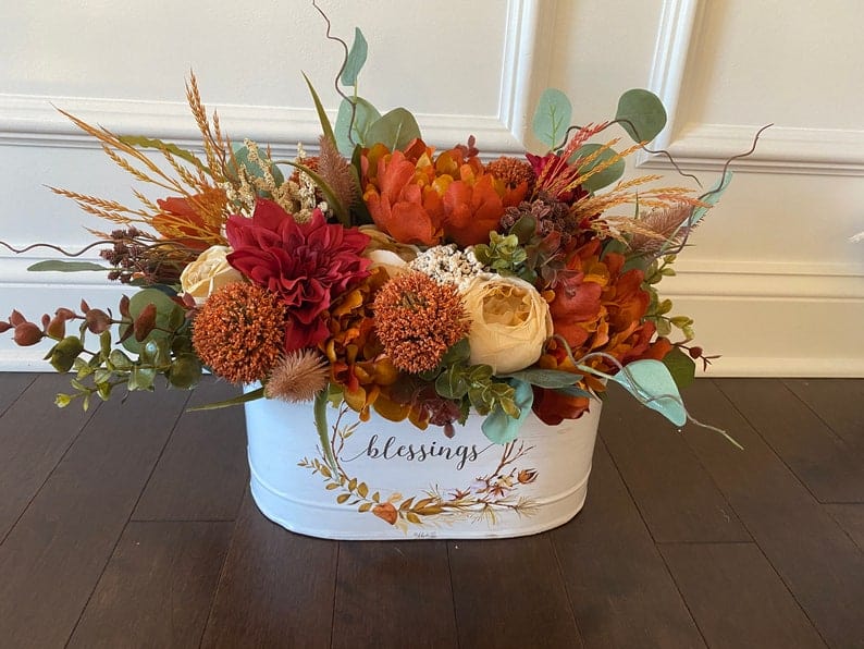 fall centerpiece