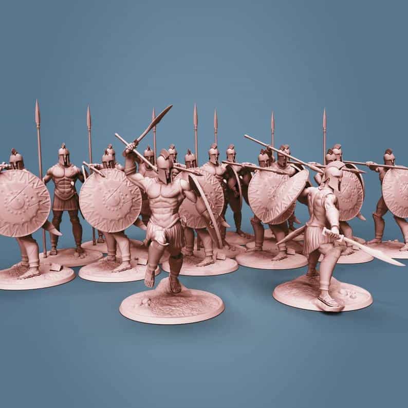 hoplite army