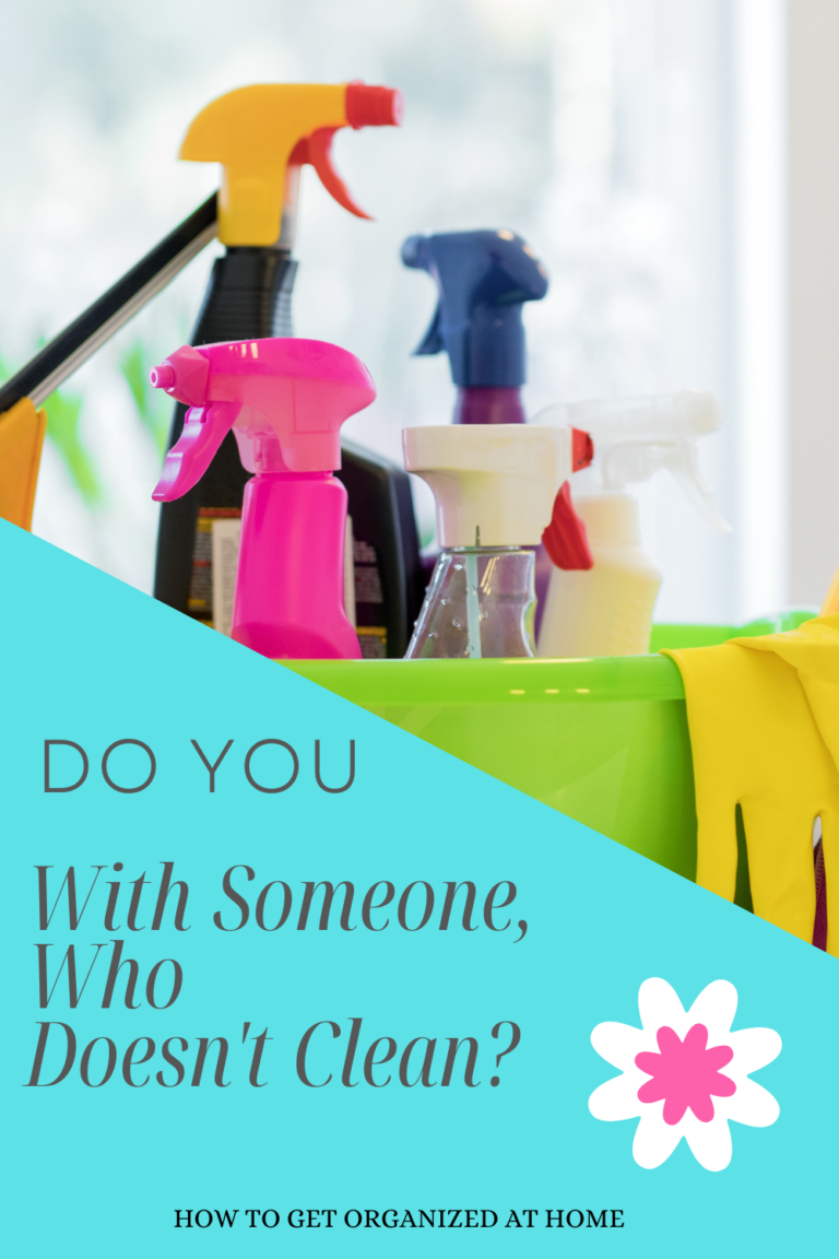 Is Living With Someone Who Doesn't Clean Frustrating?