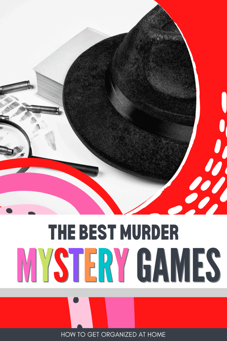 Only The Best Murder Mystery Games - How To Get Organized At Home