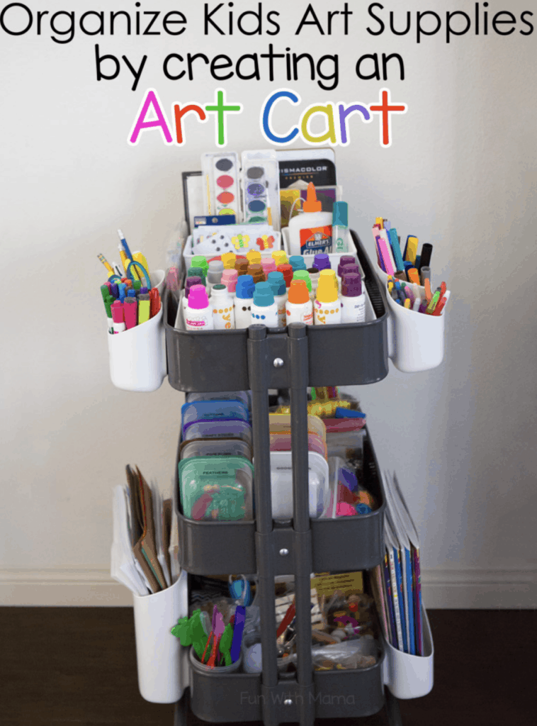 5 Ways To Organize Using The Ikea Raskog Cart