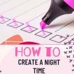 night time routine ideas