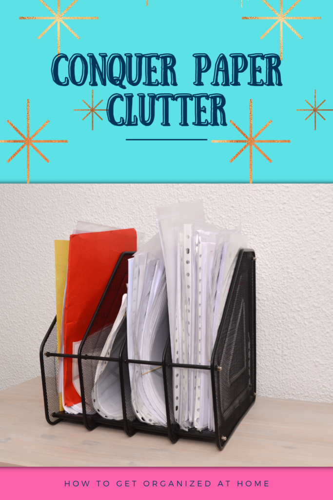 paper clutter in homes