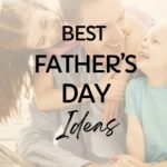 father and daughters behind the wording, best father's day ideas