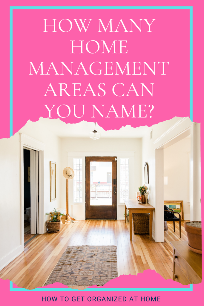 Top Home Management Tasks