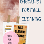 Do You Want A Free Cleaning Checklist For Fall?