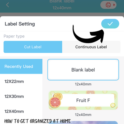 label app