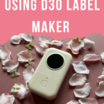 See How Easy It Is To Create Beautiful Designs With The D30 Label Maker