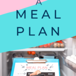 Creating A Meal Plan