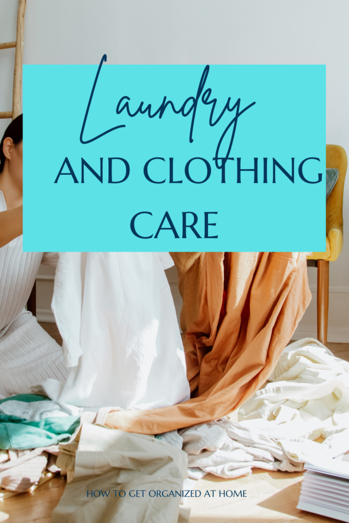 laundry and clothing care