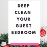 Deep Clean Guest Bedroom