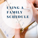 family schedule