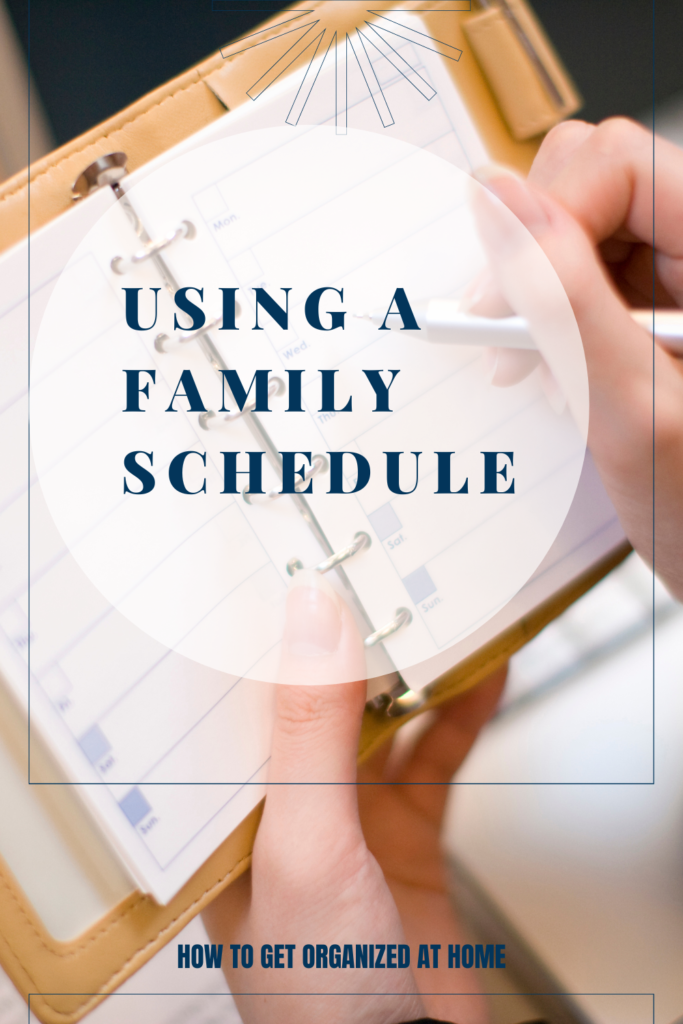 family schedule