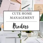 Cute Home Management Binders