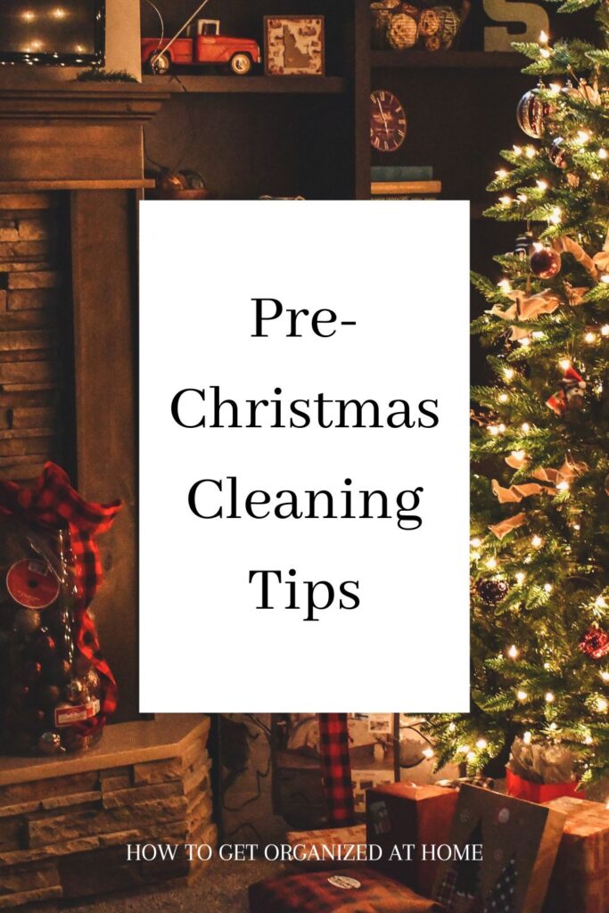 Pre-Christmas Cleaning Tips