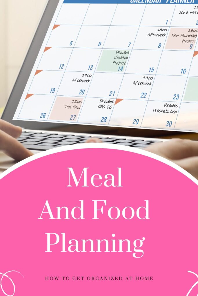 Meal And Food Planning