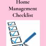 Create A Simple Home Management Checklist