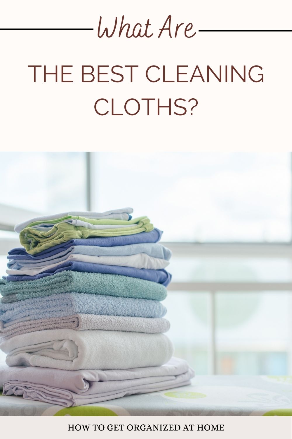 From tatty to tidy: which worn-out clothes make the best cleaning