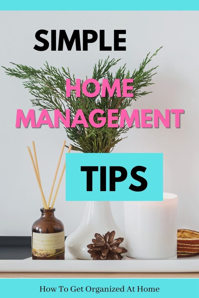 Simple Home Management Tips