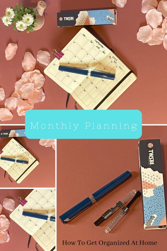 What To Put On A Monthly Calendar pin