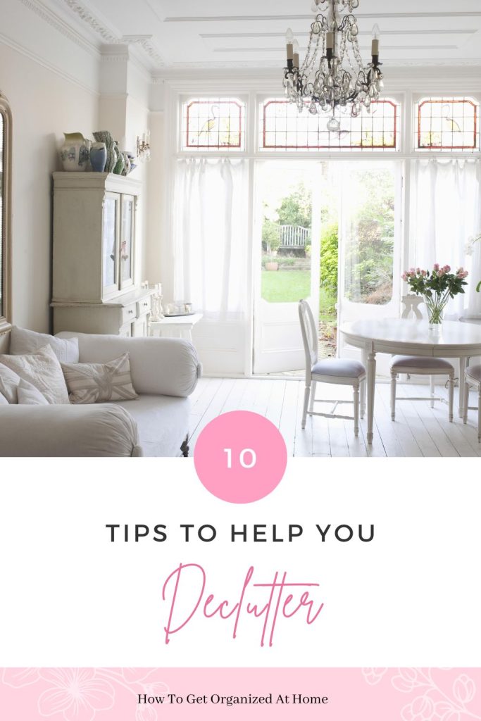 declutter tips