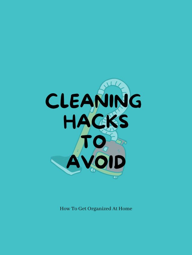 5 Cleaning Hacks You Need To Avoid Today Webstory