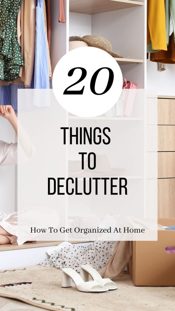 20 Things To Declutter This Winter