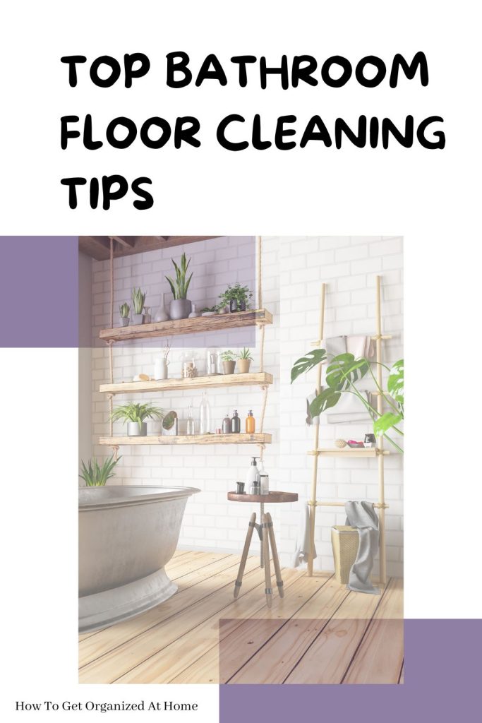 Top Bathroom floor cleaning tips