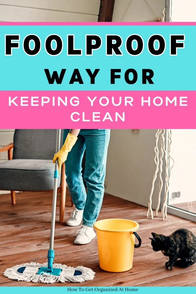 A Simple Daily Routine For Keeping Your Home Clean