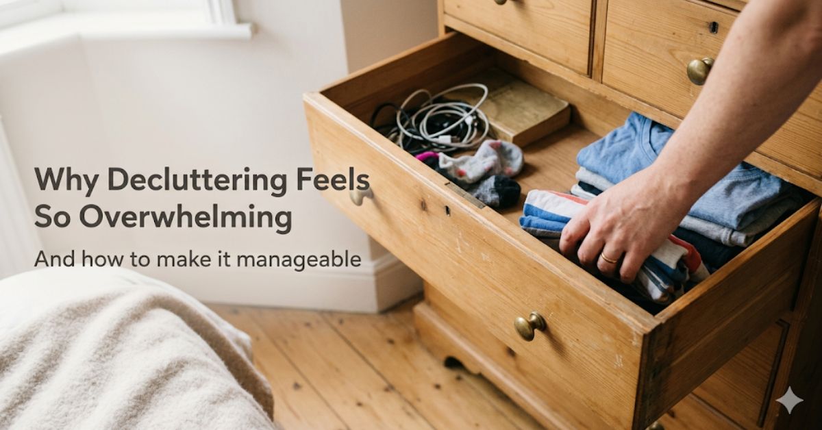 How To Declutter Your Home Without Feeling Overwhelmed